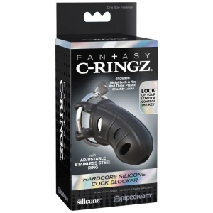 FANTASY C-RINGZ - EXTREME TOYZ СИЛИКОНОВЫЙ БЛОКИРОВЩИК ДЛЯ ПЕНИСА
