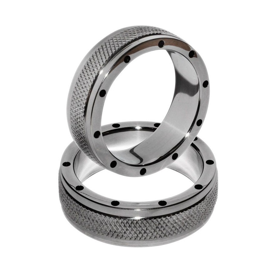 METAL HARD - METAL RING FOR PENIS AND TESTICLES 55MM