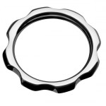 METAL HARD - ANELLO TORQUE PER PENE E TESTICOLI 50MM