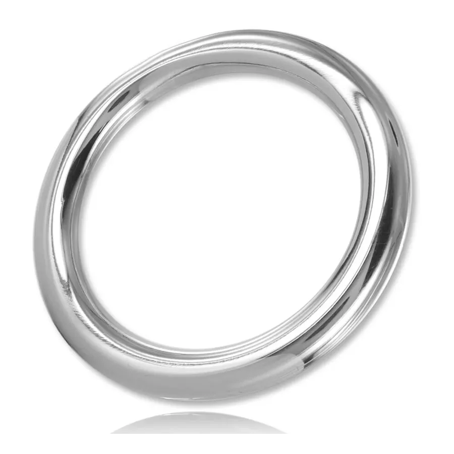 METAL HARD - ANNEAU PÉNIS ROND FIL MÉTALLIQUE C-RING 8X50MM