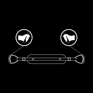FETISH SUBMISSIVE - ШРЕГА ДЛЯ ДОБГИ-СТИЛЯ С НОПРЕНОВОЙ ПОДКЛАДКОЙ