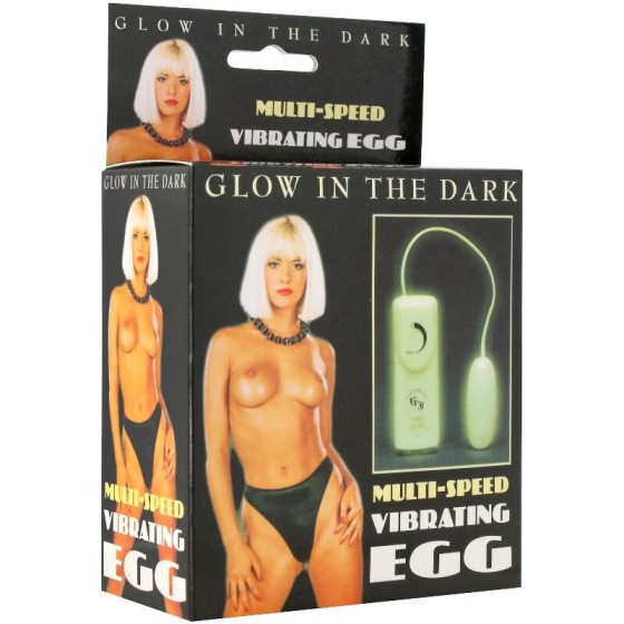 SEVENCREATIONS VIBRATING EGG GLOW IN THE DARK