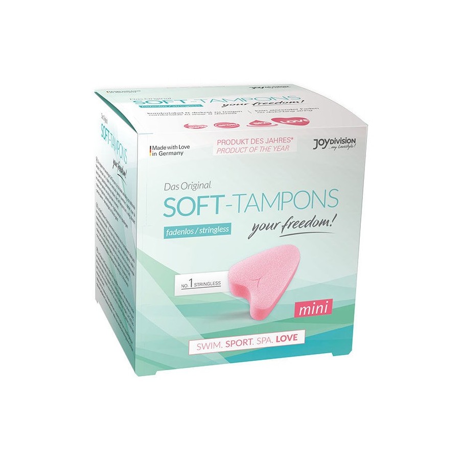 JOYDIVISION SOFT-TAMPONS - ORIGINAL SOFT-TAMPONS MINI 3 UDS