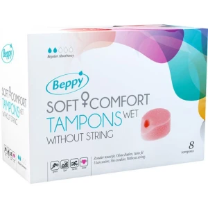 BEPPY - МЯГКИЕ КОМФОРТНЫЕ ТАМПОНЫ ВЛАЖНЫЕ 8 ШТУК