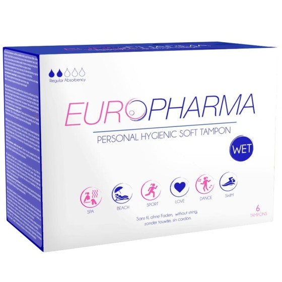 EUROPHARMA ТАМПОНЫ ACTION TAMPONS 6 UNITS