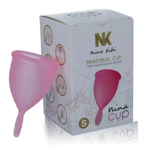 МЕНСТРУАЛЬНАЯ ЧАША NINA CUP, РАЗМЕР РОЗОВАЯ S