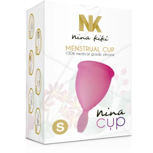 МЕНСТРУАЛЬНАЯ ЧАША NINA CUP, РАЗМЕР РОЗОВАЯ S