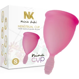 МЕНСТРУАЛЬНАЯ ЧАША NINA CUP, РАЗМЕР РОЗОВАЯ S