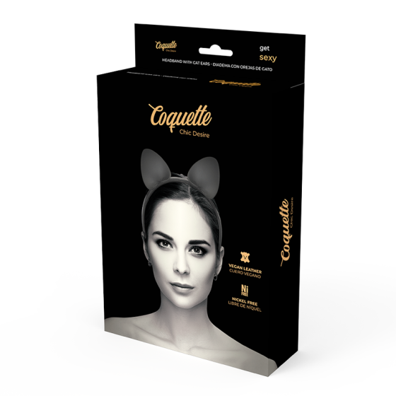 COQUETTE - CHIC DESIRE HEADBAND WITH CAT EARS