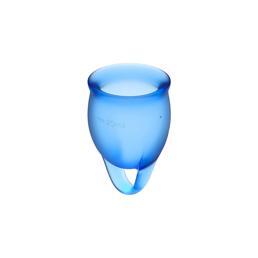 SATISFYER FEEL CONFIDENT MENSTRUAL CUP 15+20ML | Pasio