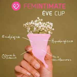 FEMINTIMATE - EVE NEW SILICONE МЕНСТРУАЛЬНАЯ ЧАША РАЗМЕР M