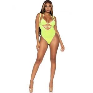 LEG AVENUE BIKINI TOP AND BODYSUIT ONE SIZE