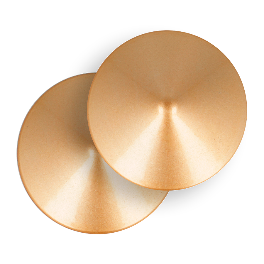 COQUETTE CHIC DESIRE - NIPPLE COVERS GOLDEN CIRCLES