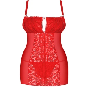 OBSESSIVE - CHEMISE E TANGA BLOSSMINA 6XL/7XL