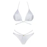 OBSESSIVE - BIKINI BLANCOSSA BLANC M