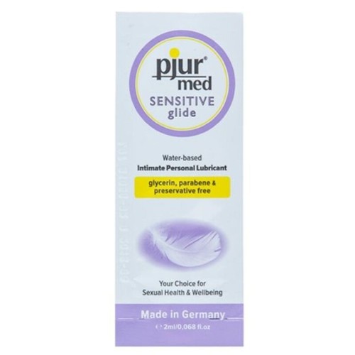 PJUR MED SENSITIVE GLIDE - Водный лубрикант на водной основе 2 мл