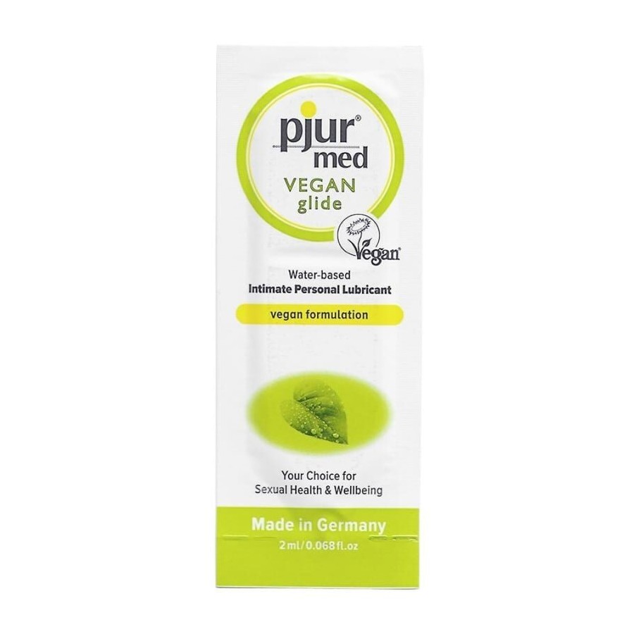 PJUR - MED LUBRIFIANT  BASE EAU VEGAN GLIDE 2 ML