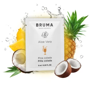 BRUMA - СЛАДКИЙ ГЕЛЬ ДЛЯ СМАЗКИ ИЗ АЛОЭ ВЕРА С АРОМАТОМ ПИНА КОЛАДЫ 6 МЛ