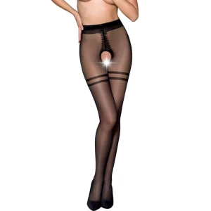 PASSION - TIOPEN 015 COLLANT NERO 3/4 20 DEN