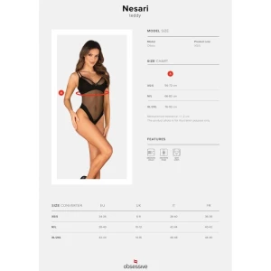 OBSESSIVE - NESARI ТЕДДИ С ОТКРЫТОЙ ПОПОЙ