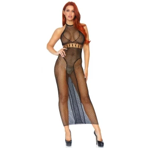 ПЛАТЬЕ С ДВОЙНОЙ СЕТКОЙ И БЕЗ СПИНКИ LEG AVENUE