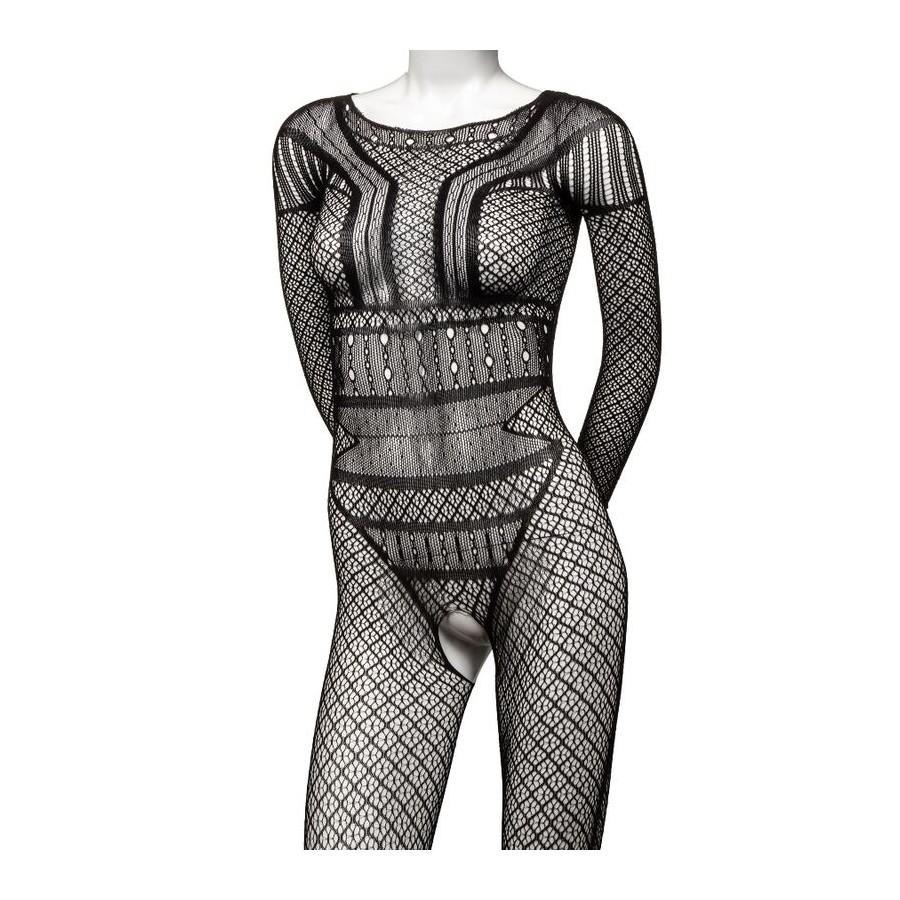 CALIFORNIA EXOTICS - LACE BODY SUIT ONE SIZE