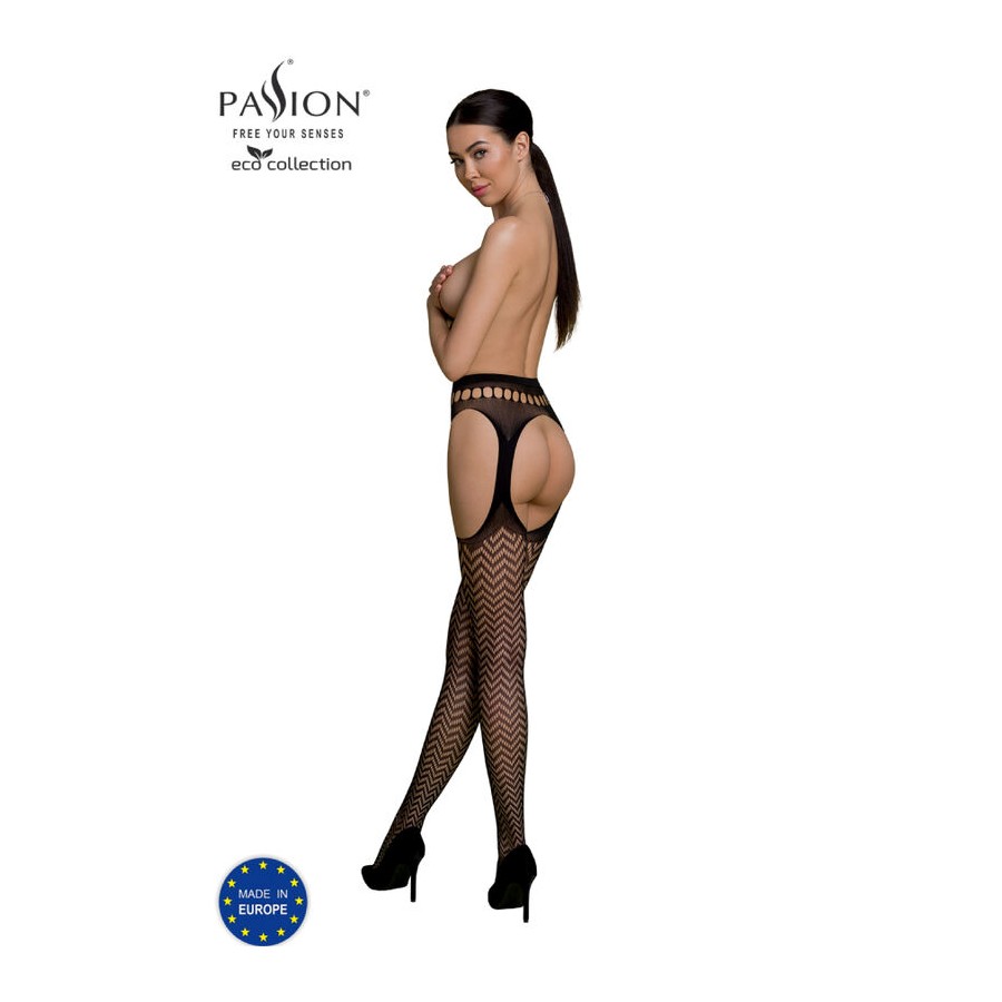 PASSION - ECO COLLECTION BODYSTOCKING ECO S002 WEISS