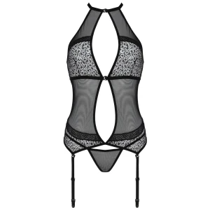 PASSION - CORSETTO SATARA LINEA EROTICA ROSSO L/XL