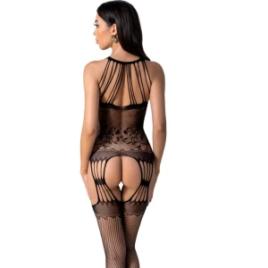 PASSION - BS095 BODYSTOCKING BIANCO TAGLIA UNICA