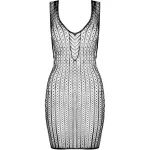 PASSION - BS097 BODYSTOCKING BIANCO TAGLIA UNICA