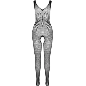 PASSION - BS098 BODYSTOCKING BIANCO TAGLIA UNICA