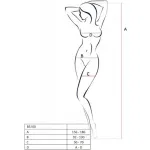 PASSION - BODYSTOCKING BIANCO BS100 TAGLIA UNICA