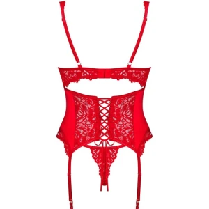 OBSESSIVE - CORSETTO E PERIZOMA AMOR CHERRIS L/XL
