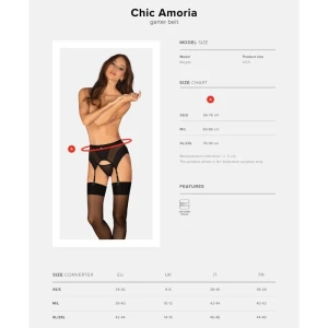 OBSESSIVE - CHIC AMORIA GARTER BELT