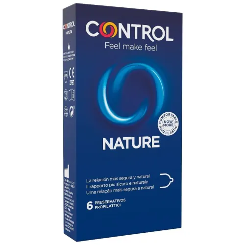 CONTROL ADAPTA LOODUSLIKUD KONDOOMID 6 TK
