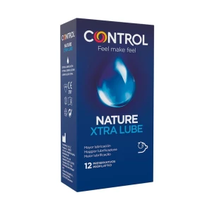 CONTROL - ПРЕЗЕРВАТИВЫ ADAPTA NATURE EXTRALUBE 12 ЕДИНИЦ