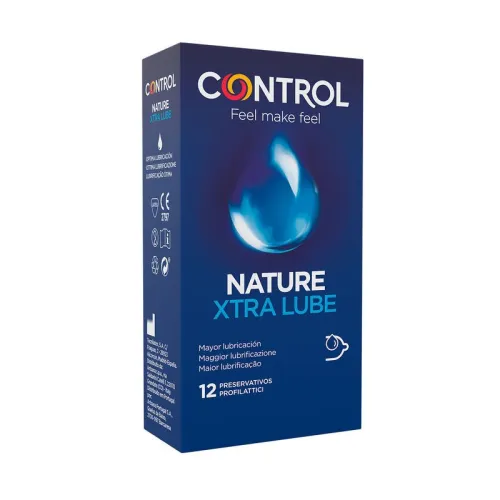 CONTROL - ПРЕЗЕРВАТИВЫ ADAPTA NATURE EXTRALUBE 12 ЕДИНИЦ