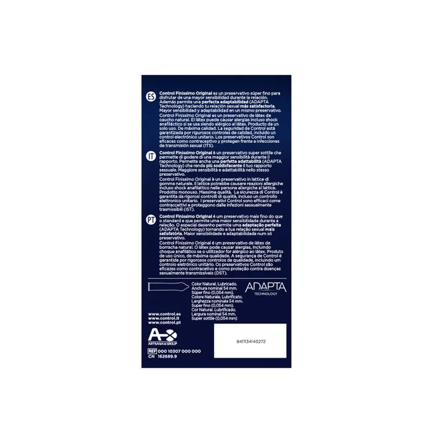 CONTROL FINISSIMO CONDOMS 24 UNITS