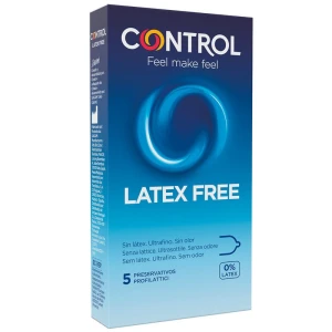 CONTROL FREE SIN ЛАТЕКСНЫЕ ПРЕЗЕРВАТИВЫ 5 ШТУК