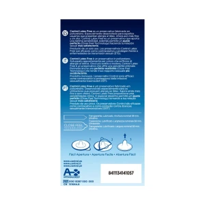 CONTROL FREE SIN ЛАТЕКСНЫЕ ПРЕЗЕРВАТИВЫ 5 ШТУК