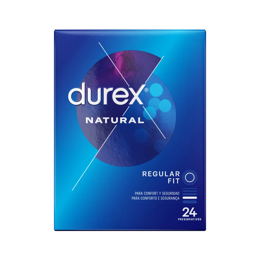 DUREX - NATURAL PLUS 24 UNITS | Pasio