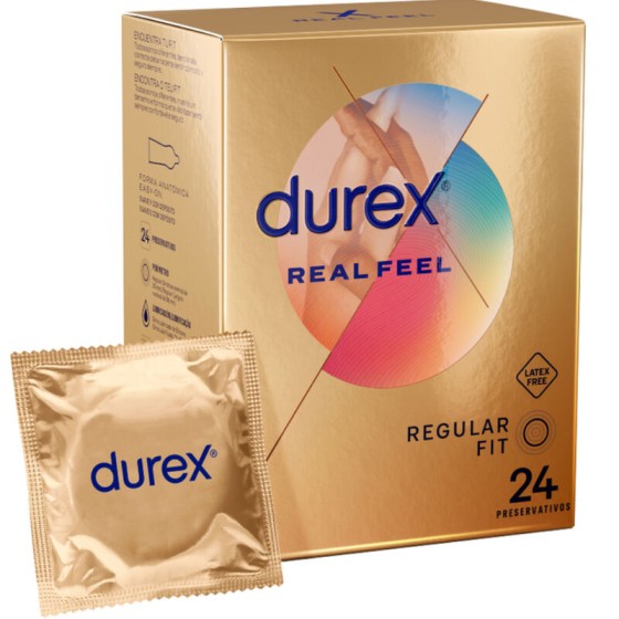 DUREX - REAL FEEL 24 kpl