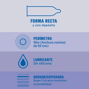 DUREX - INVISIBLE EXTRA MINCE 12 UNITÉS
