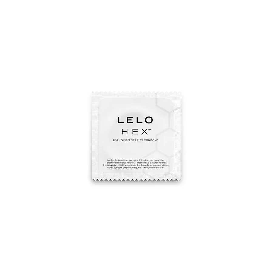 LELO - BOÎTE DE PRÉSERVATIFS HEX 12 UNITÉS | Pasio