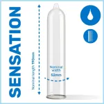 THROUGH SENSITIVE ULTRA FINE CONDOMS 12 UNITS