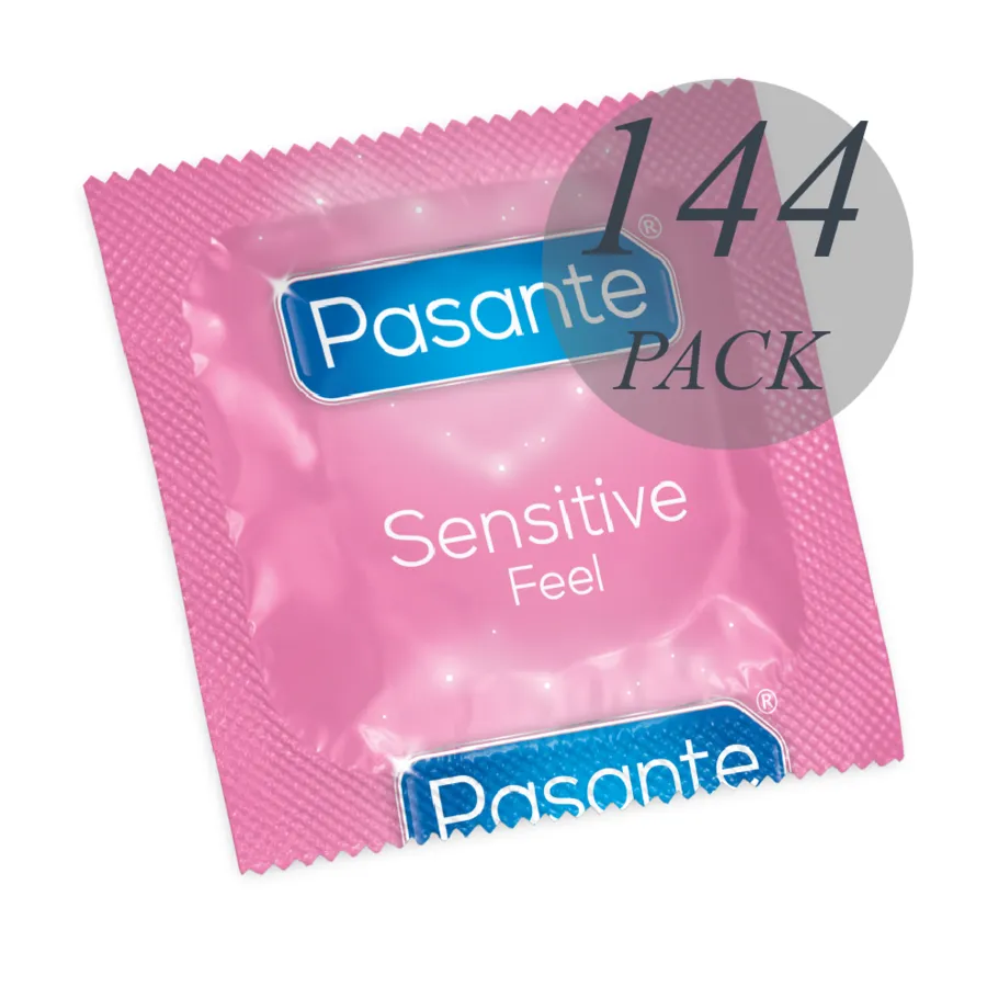 THROUGH SENSITIVE ULTRAFINE CONDOMS 144 UNITS