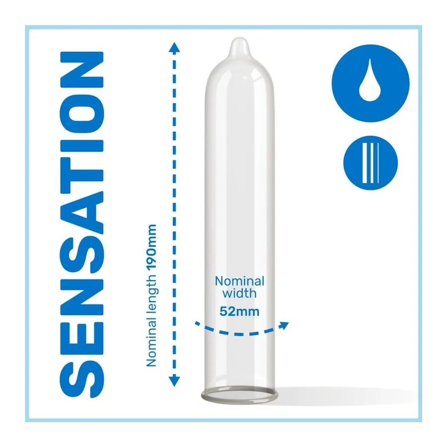 THROUGH SENSITIVE ULTRAFINE CONDOMS 144 UNITS