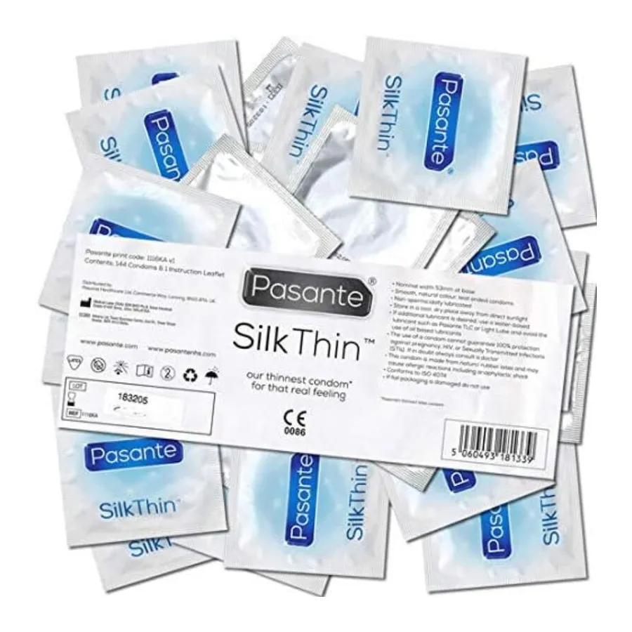 PASANTE - CONDOMS SILK THINEST 144 UNITS