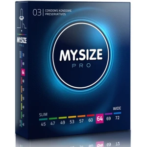 ПРЕЗЕРВАТИВЫ MY SIZE PRO 64 ММ 3 ЕДИНИЦЫ