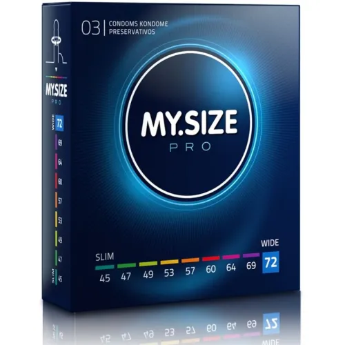MY SIZE - PRO PRESERVATIVI 72 MM 3 UNIT